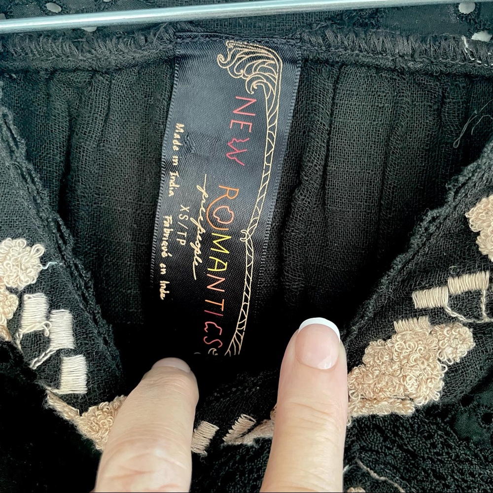 Free people New Romantics gypsy festival blouse shirt top - Picture 3 of 3